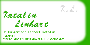 katalin linhart business card